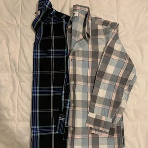 2 boys dress shirts new with tags size 10/12